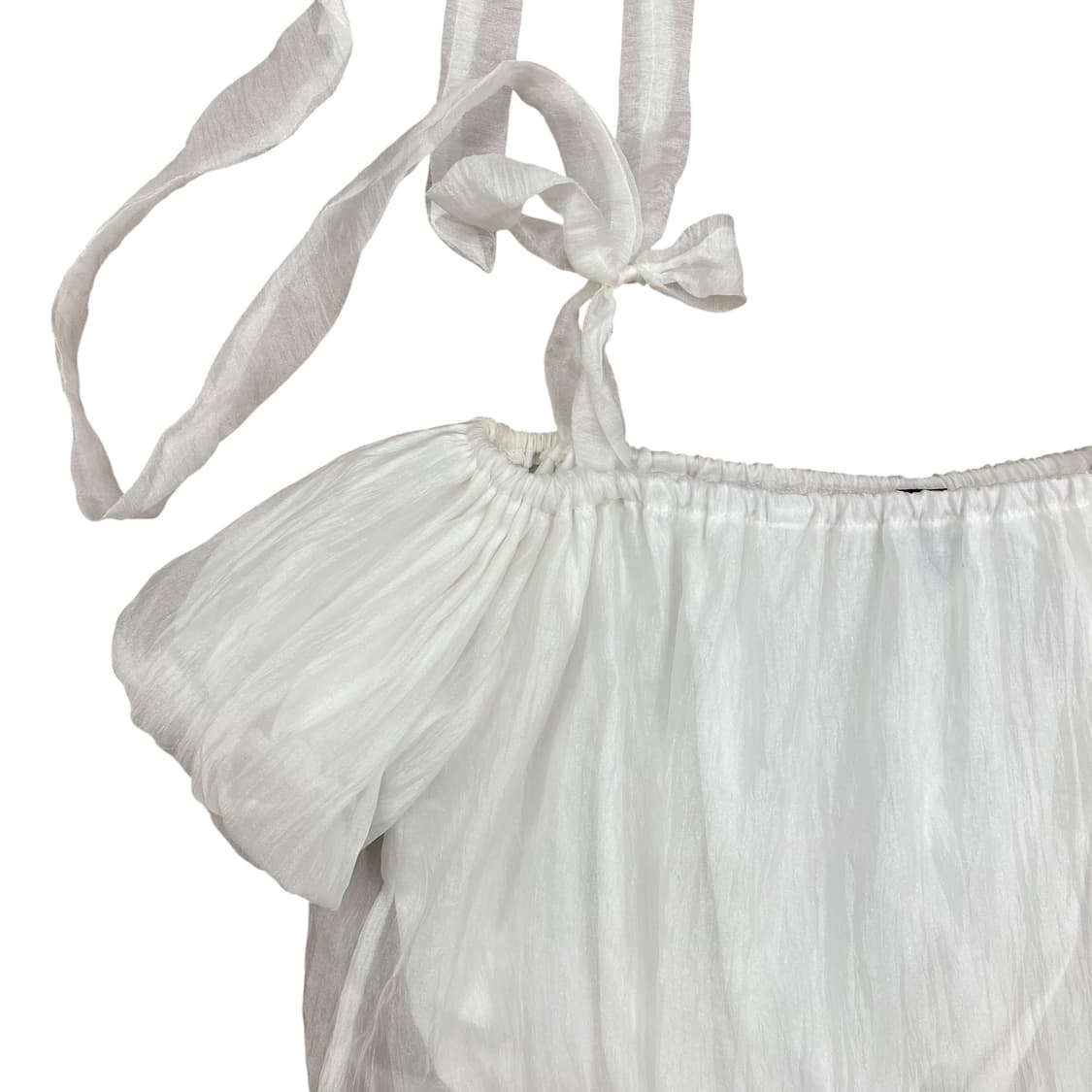 White Off Shoulder Top  상품이미지4