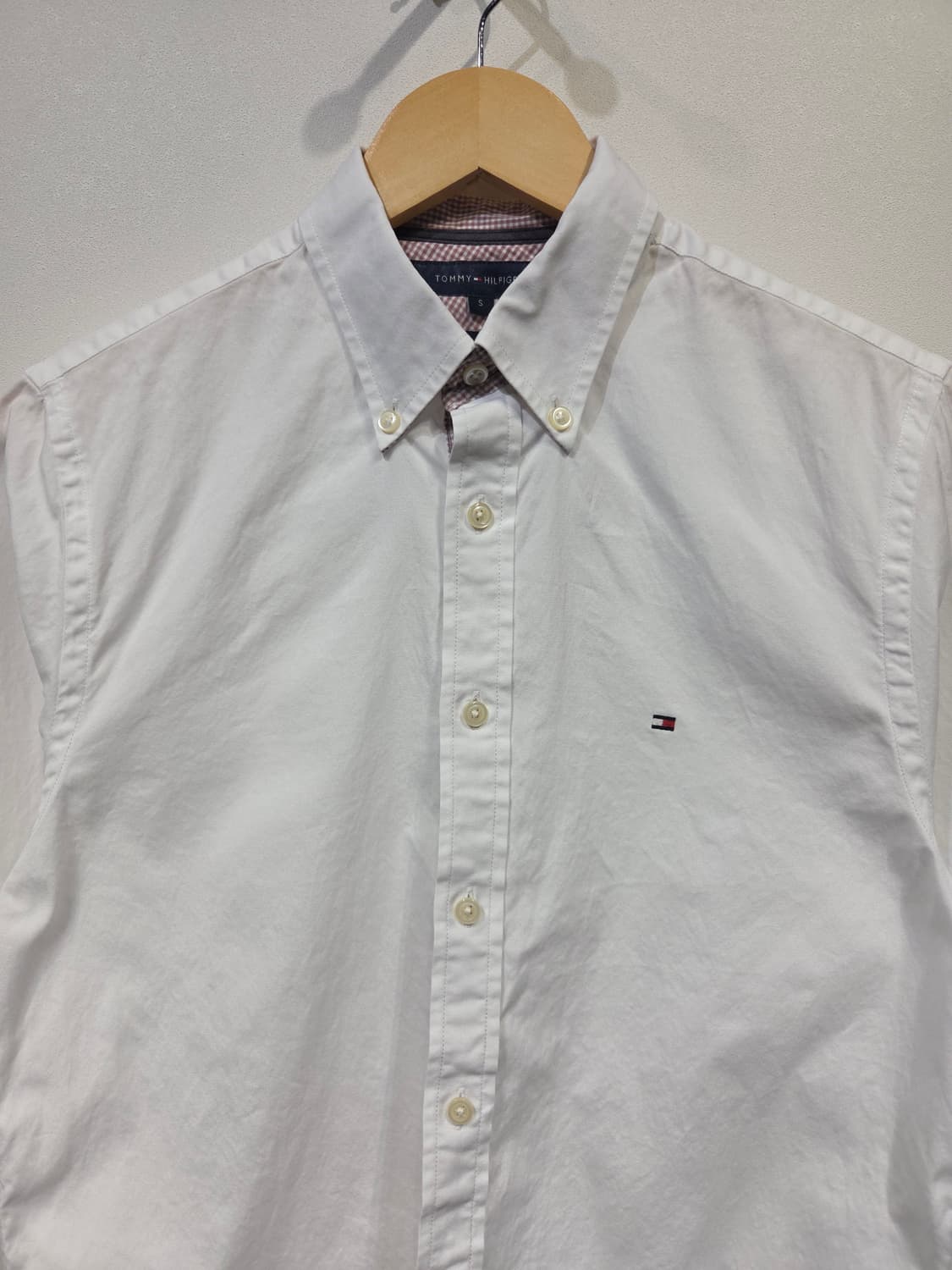 타미힐피거 80's Two Ply 코튼 화이트 셔츠 상품이미지3