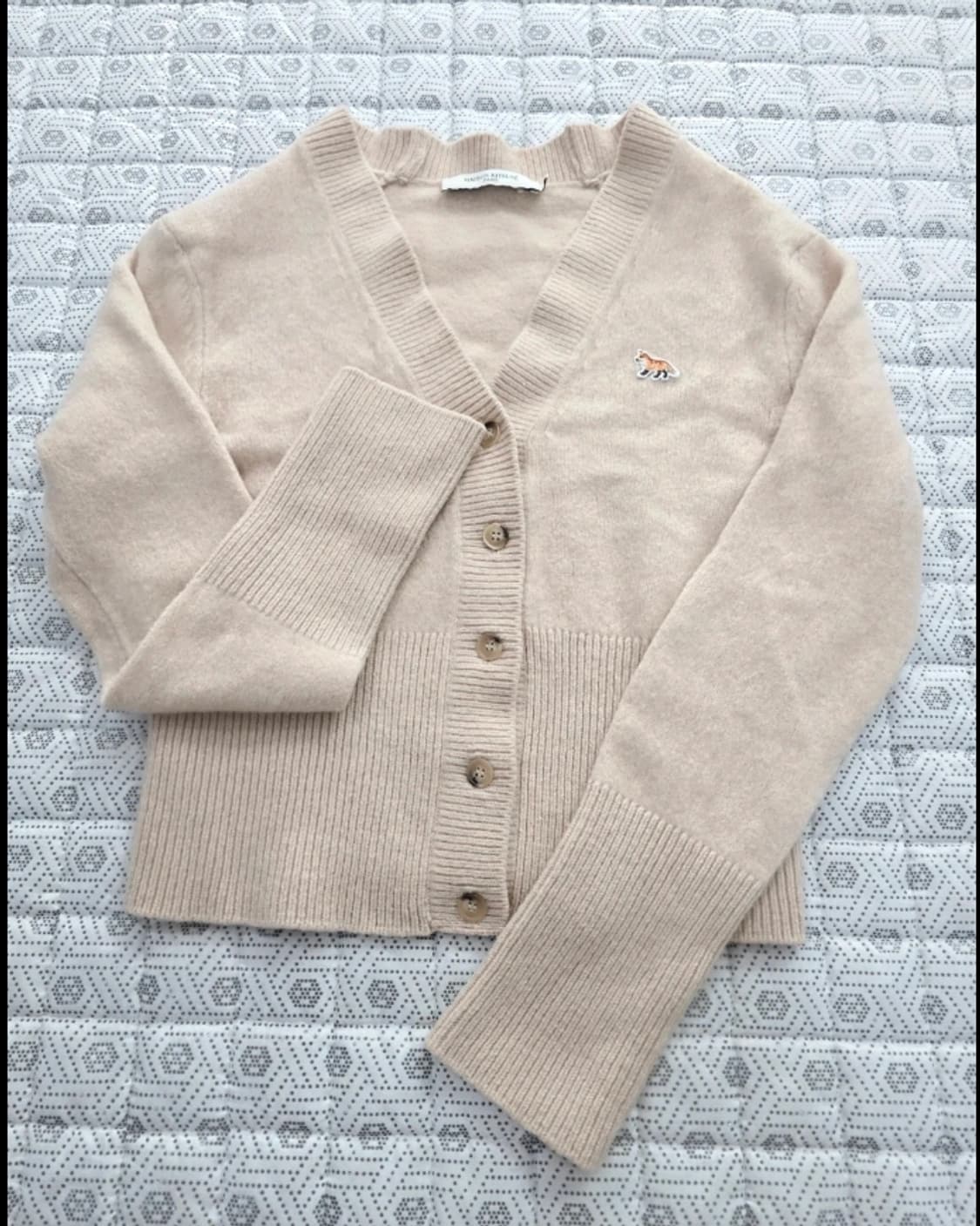 메종키츠네 가디건 ~55 신형 상품이미지6