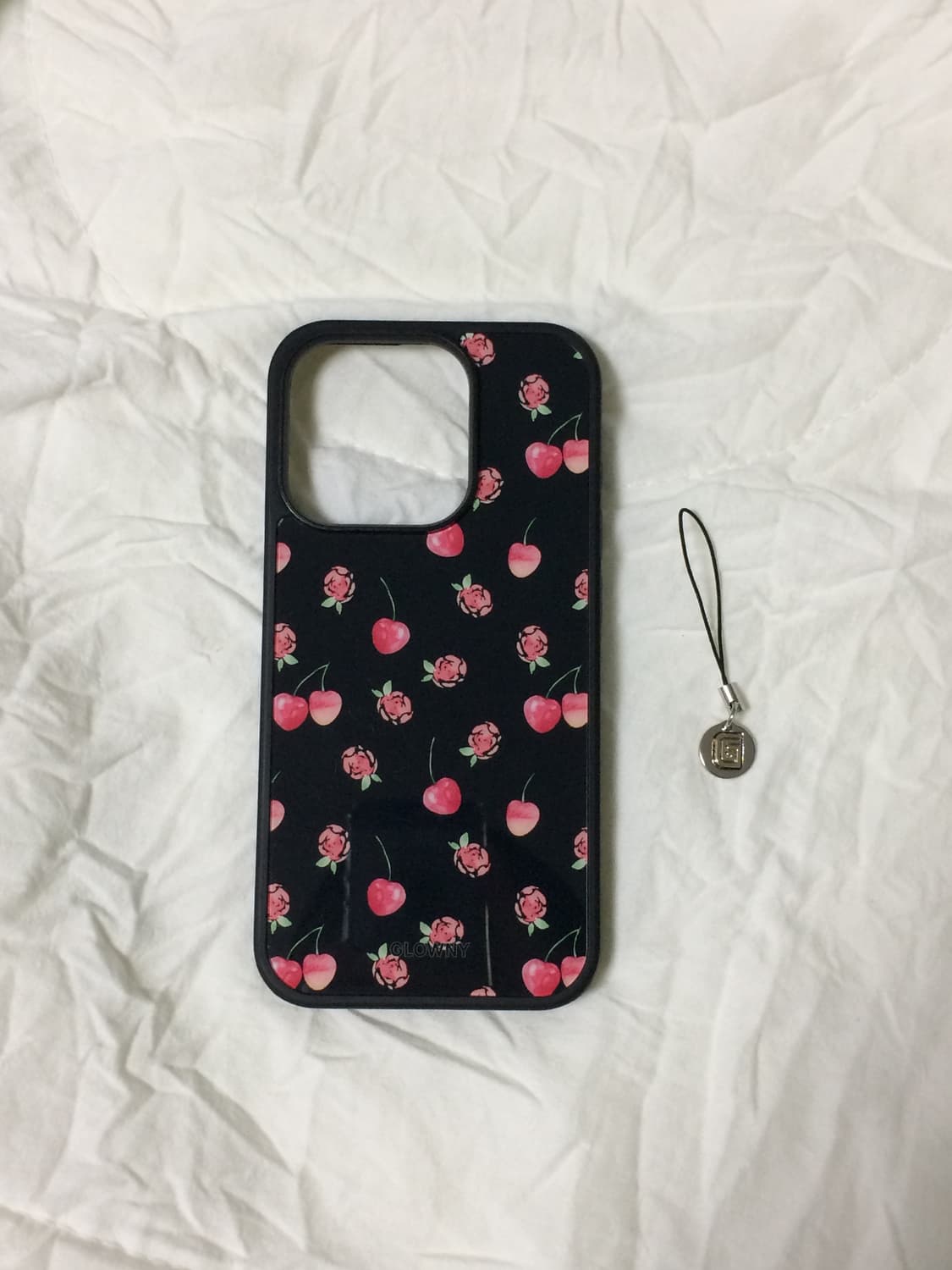 글로니 BLACK CHERRY BUMPER CASE 아이폰 15프로 상품이미지2