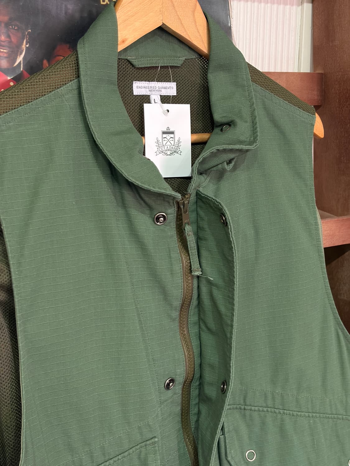 J58 엔지니어드 가먼츠 립스탑 필드 베스트 L 상품이미지4