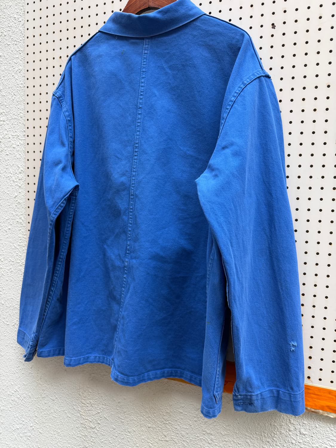OLD MODEL WASHED BLUE 올드모델 빈티지프렌치워크자켓 상품이미지9