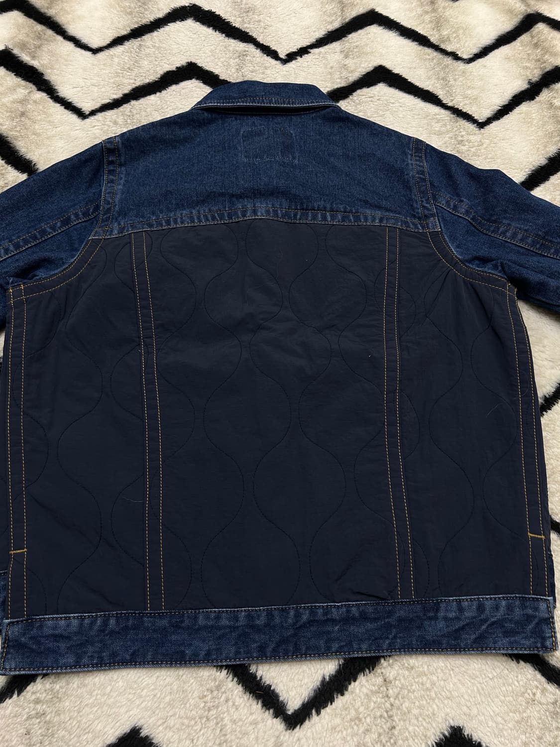 [L]트루릴리전 데님 퀄팅 자켓/인디고 상품이미지4