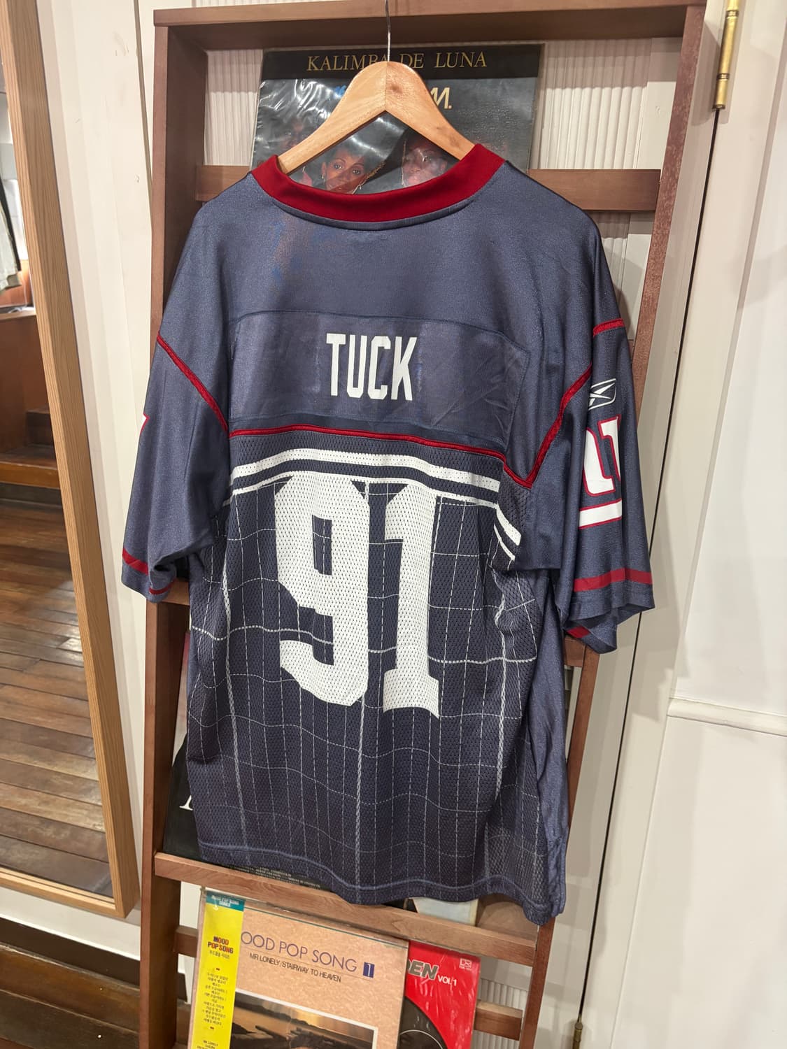 J109 NFL 뉴욕 자이언츠 럭비져지  상품이미지5