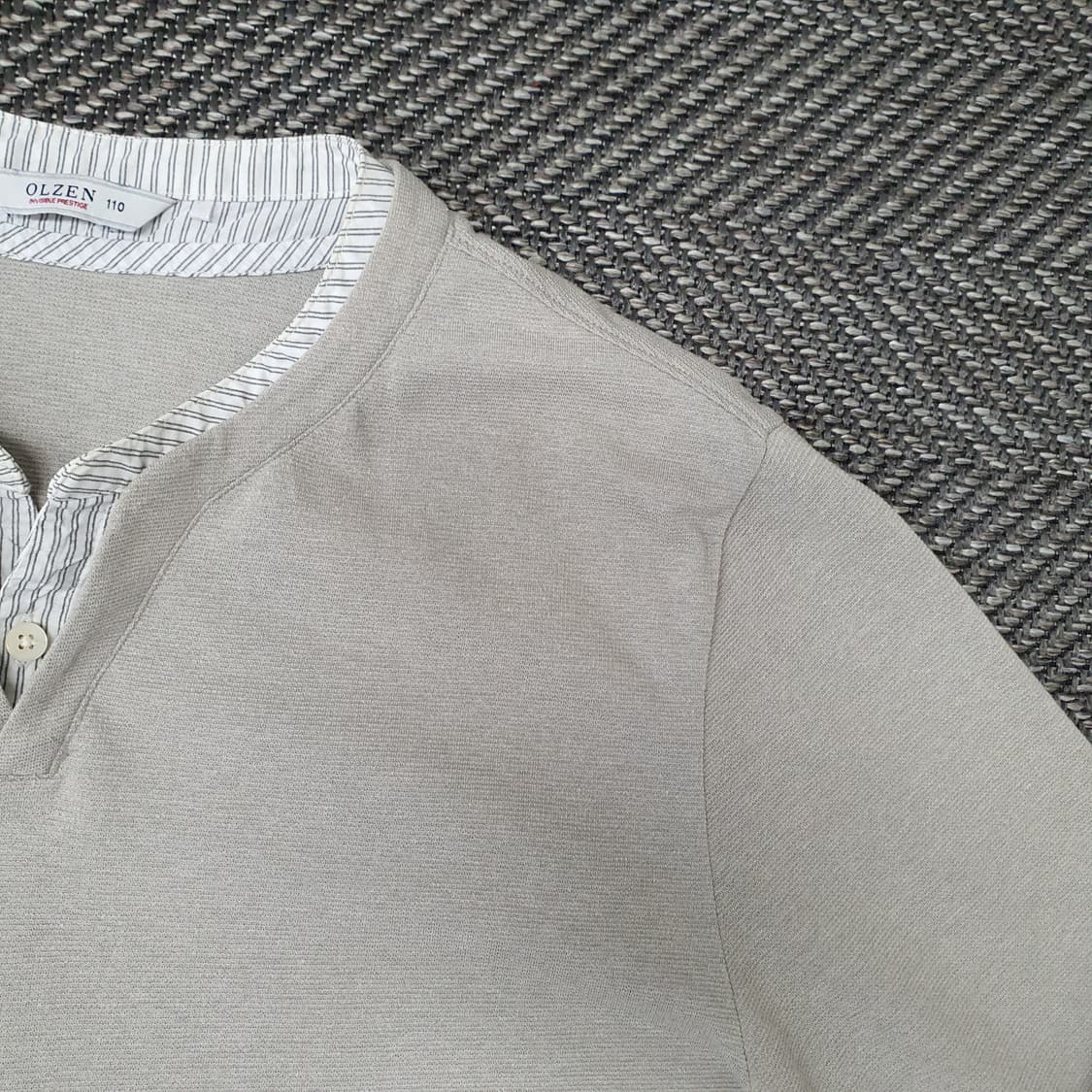 올젠 간절기 긴팔티 남자105~110 상품이미지3