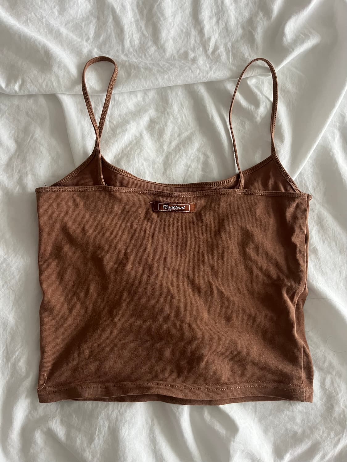 Badblood 브라운 슬리브리스 XS 상품이미지2