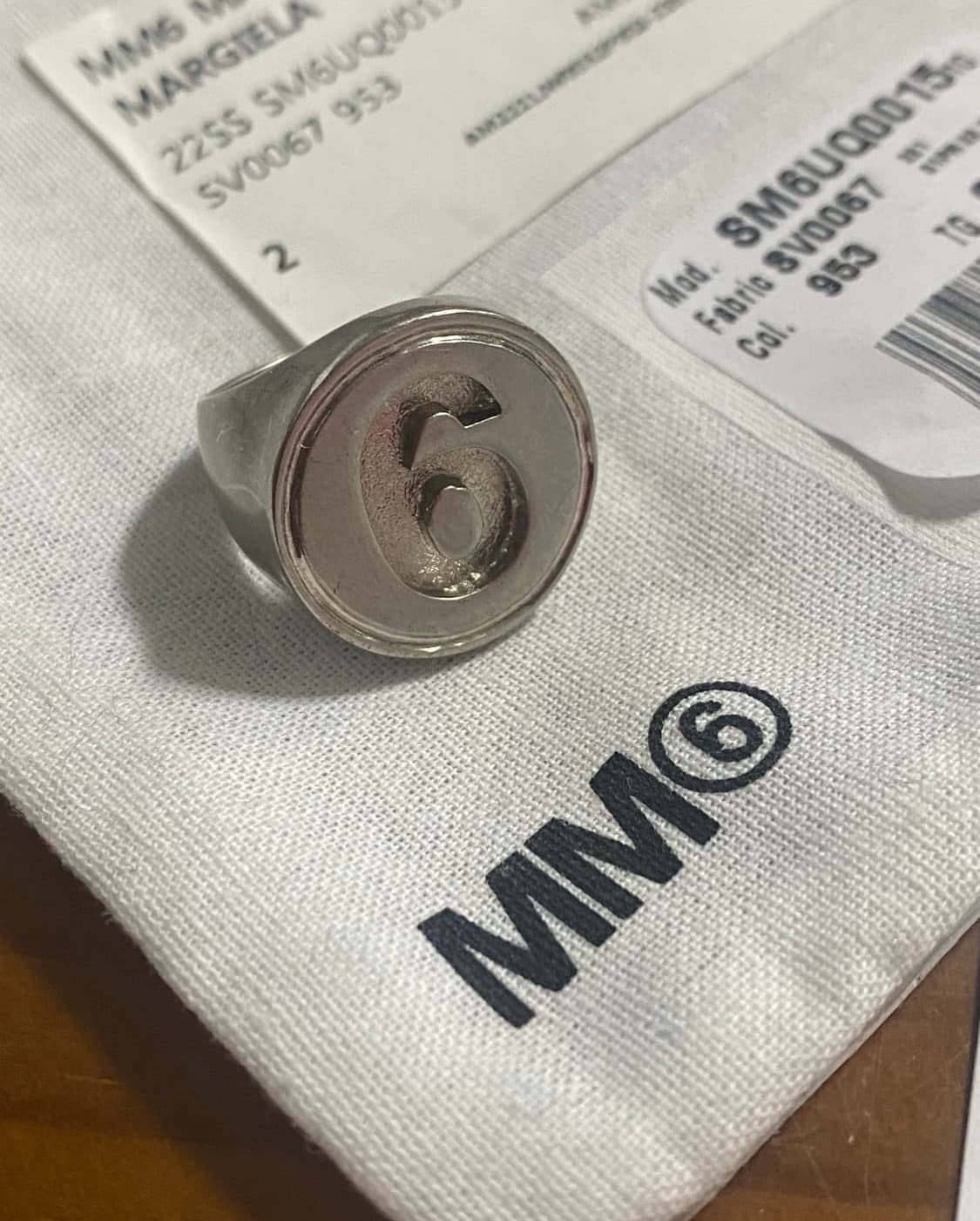 (구매)Mm6 반지 상품이미지1