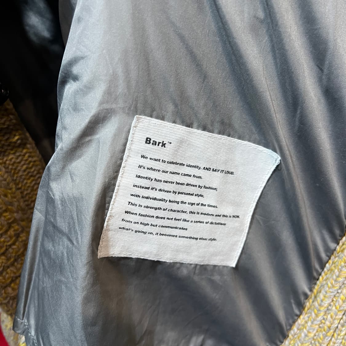 Bark 바크 니트 코트 상품이미지4