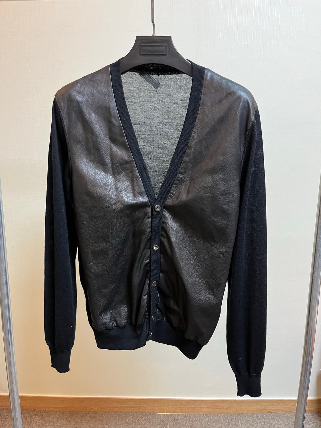 Prada leather cardigan 상품이미지1