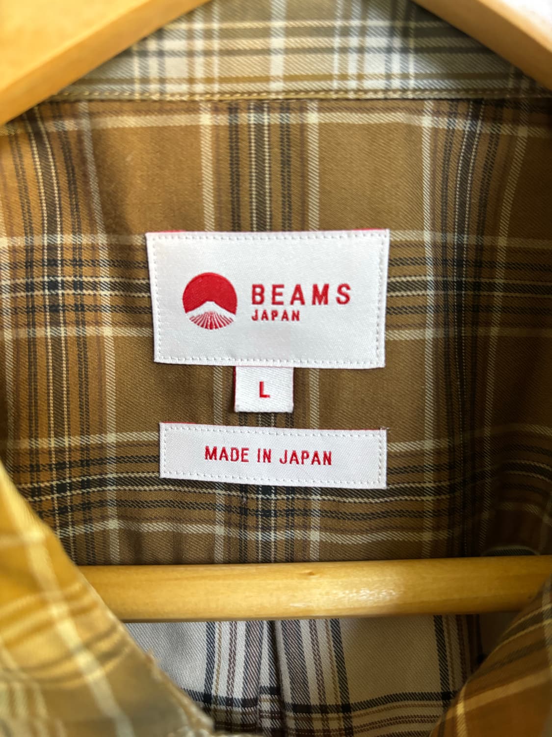 빔즈 체크셔츠  상품이미지3