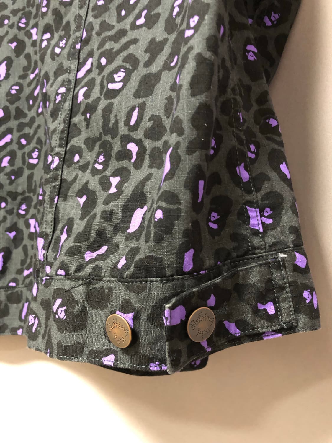 베이프 레오파드 트러커 자켓 상품이미지7