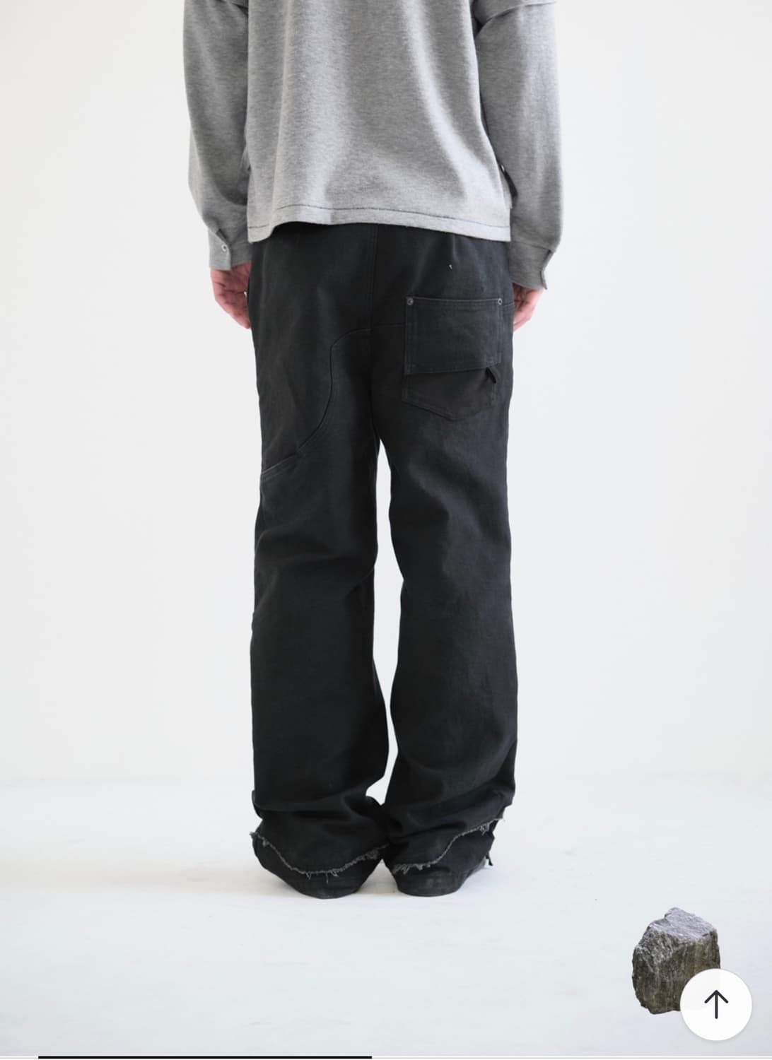 해칭룸 tesk pants black 4(L) 오늘만 수수료 부담 상품이미지5
