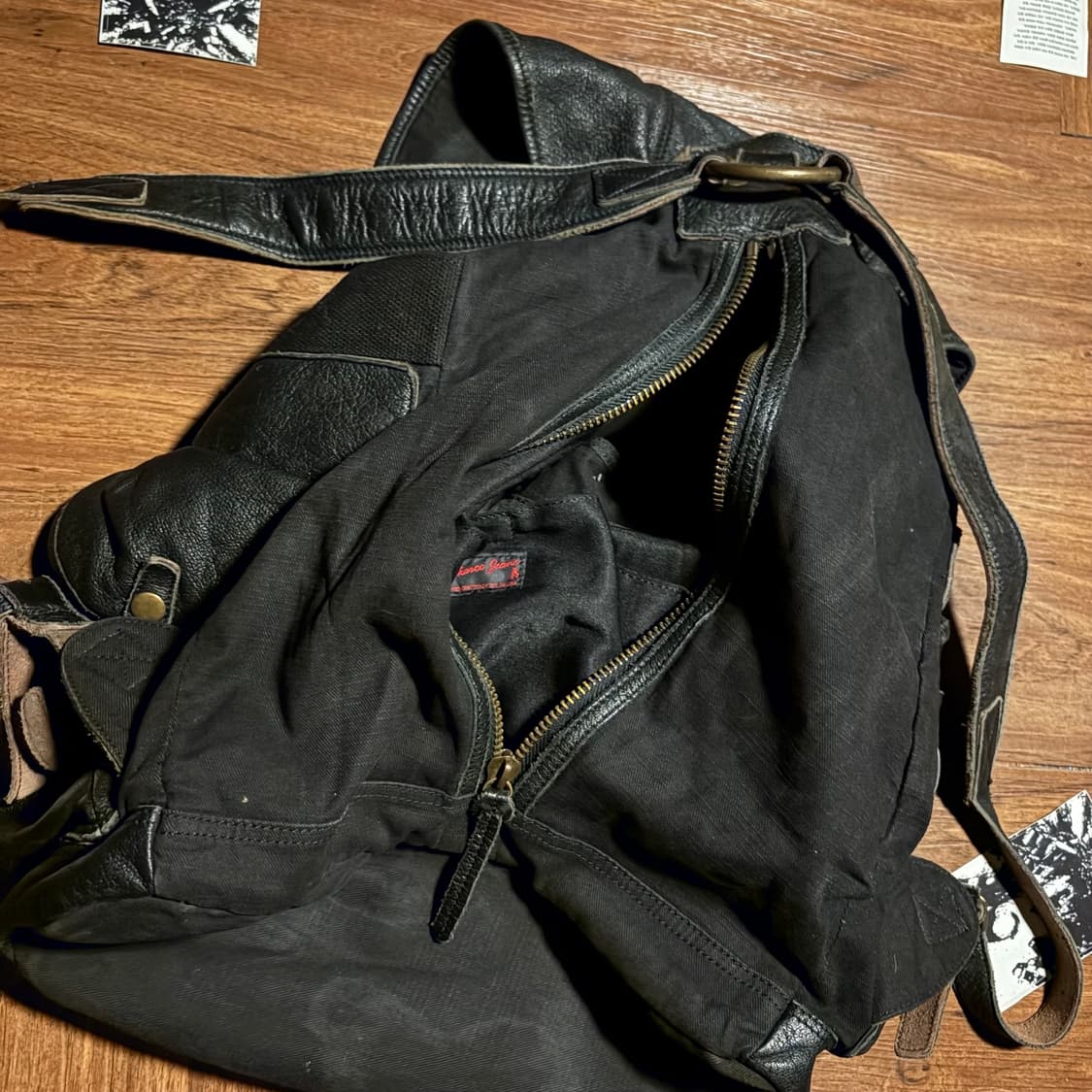 BUCKAROO LEATHER BACK ZIPUP BACKPACK 상품이미지3