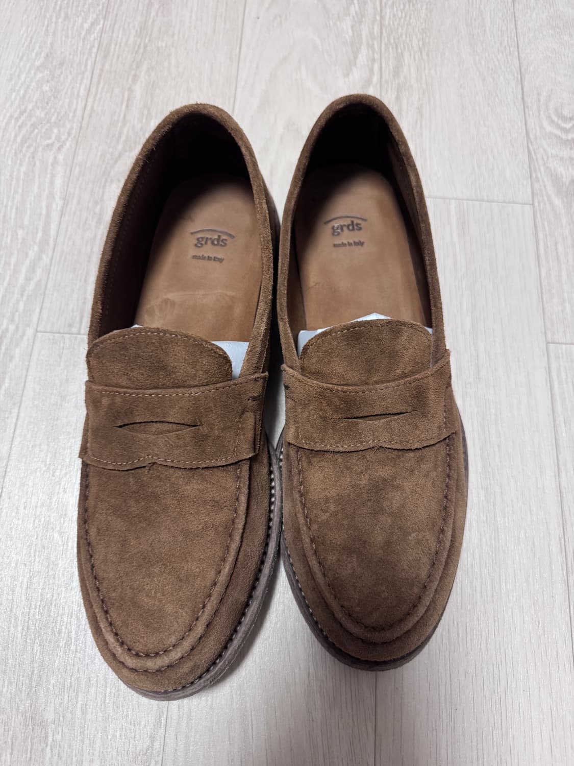 그라더스 로퍼 01 스웨이드 브라운 265 사이즈 상품이미지2