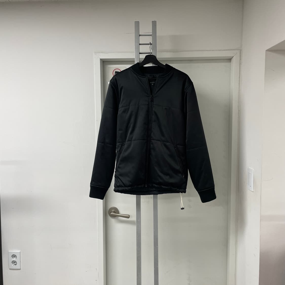 APC 아페쎄 항공 자켓 블랙 XS 상품이미지1