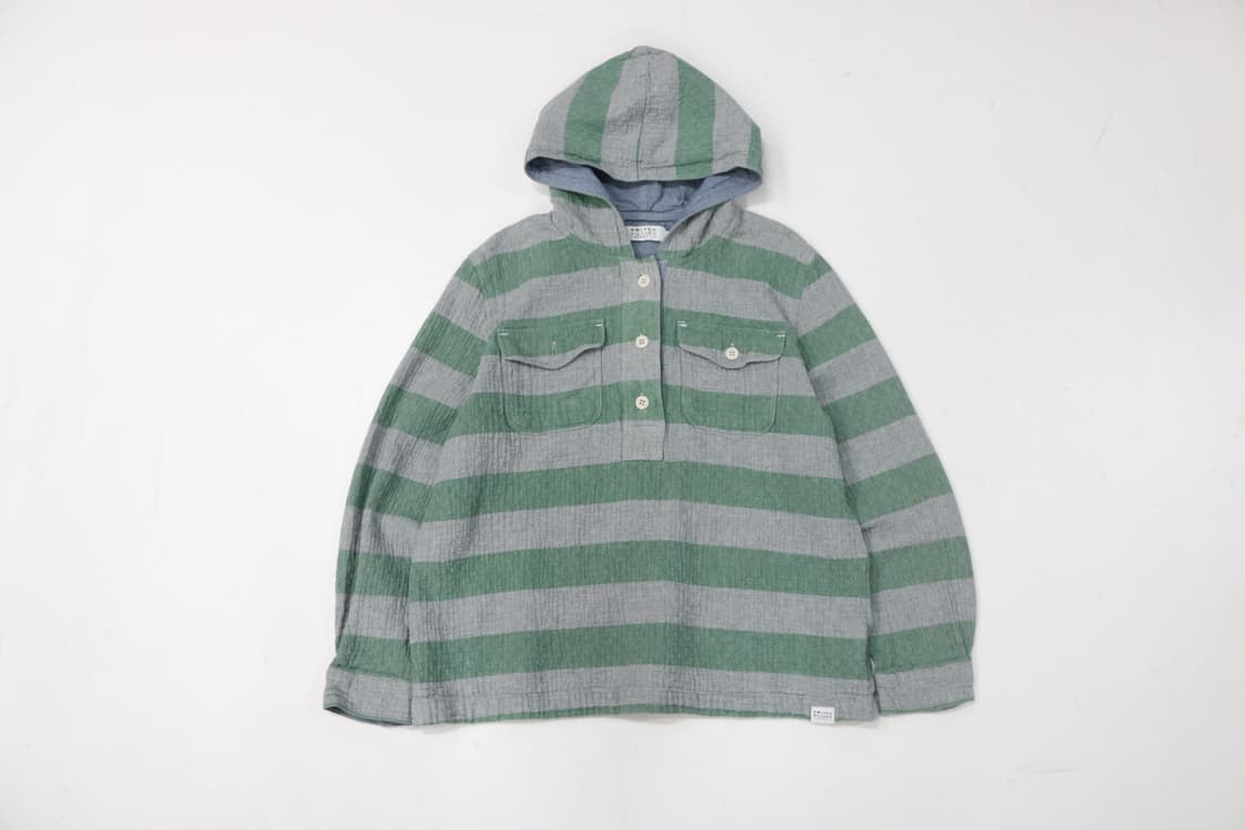 스위치 모션 스트라이프 패턴 후드자켓 상품이미지2