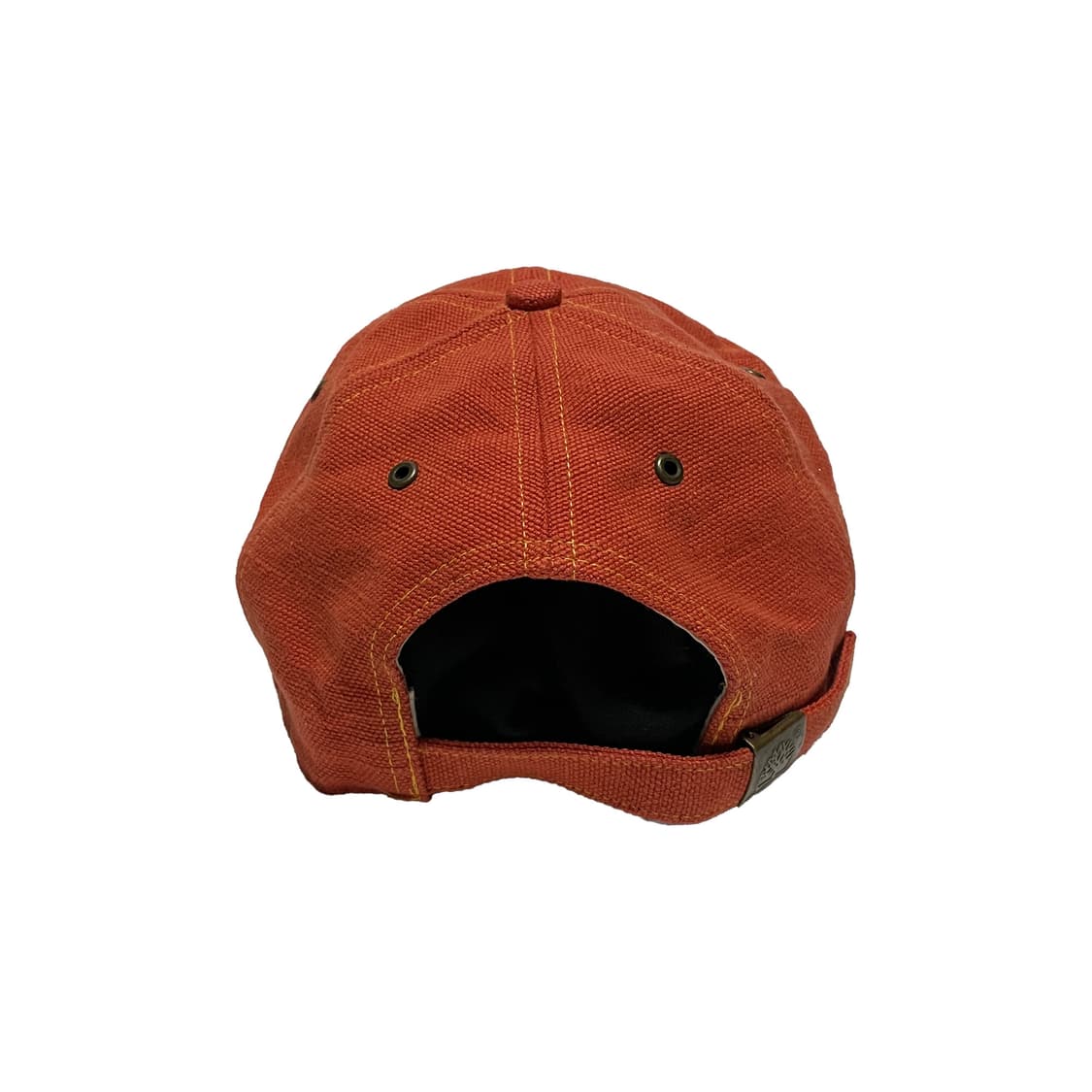 팀버랜드 코튼 린넨 오렌지 볼캡 모자 상품이미지4