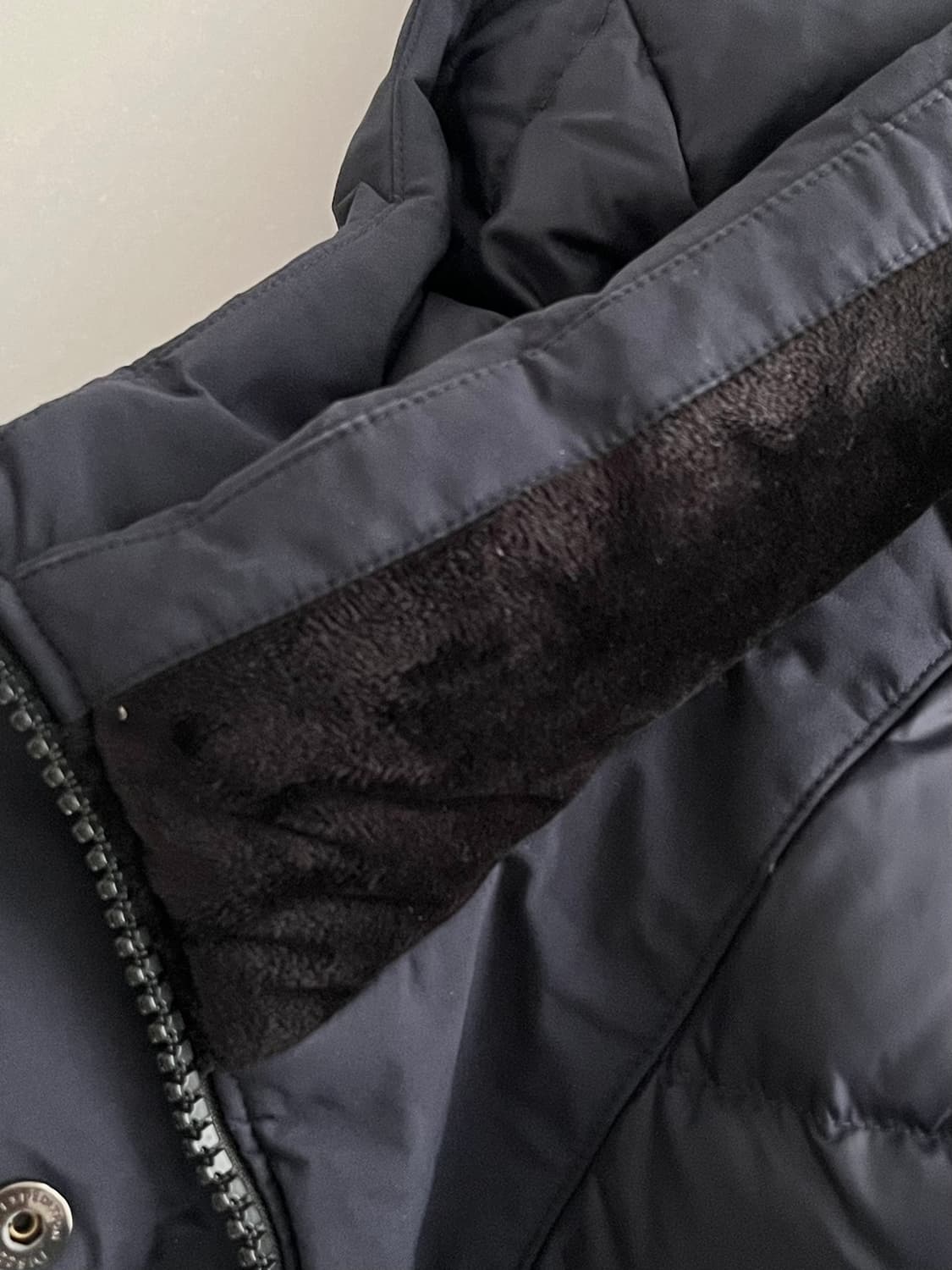 95) 디스커버리 덕다운 롱 코트 패딩 네이비 상품이미지5