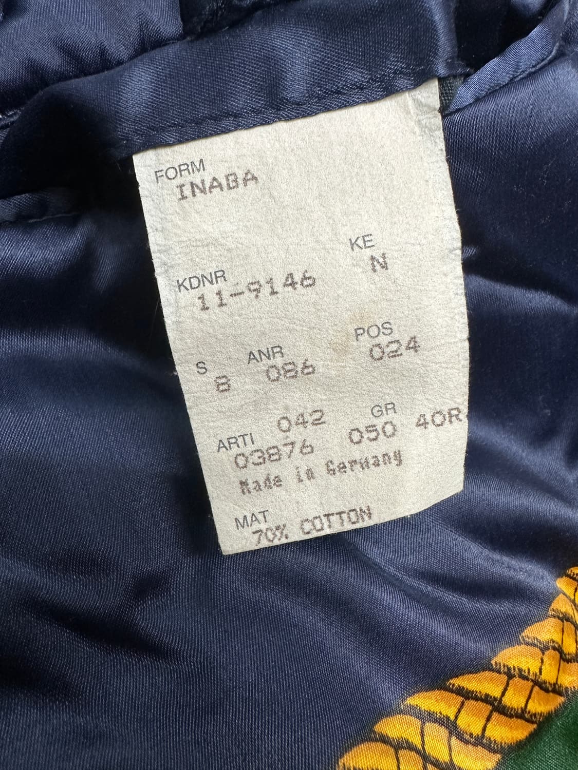 80s Hugo boss 봄버 자켓 XL 상품이미지8