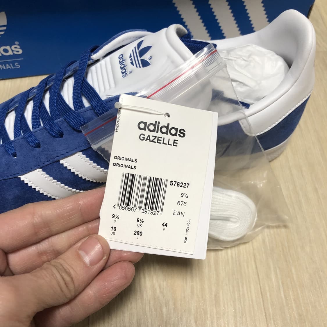 (280) 새상품 아디다스 adidas 가젤 스웨이드 컬리지 에이트 로얄 상품이미지5