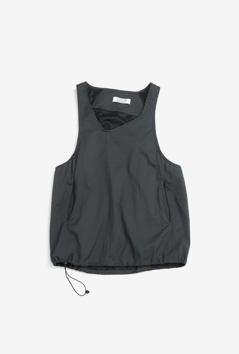해칭룸 Irregular Vest Charcoal 상품이미지1