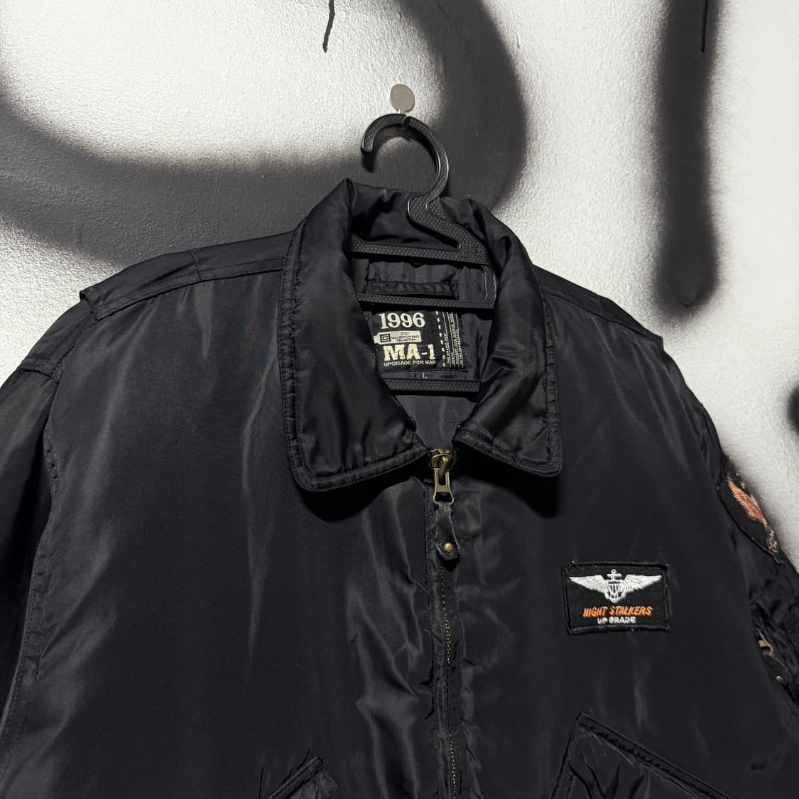 VTG 빈티지 Air Force 패치 디테일 Cwu-45p 플라이트 자켓 상품이미지5