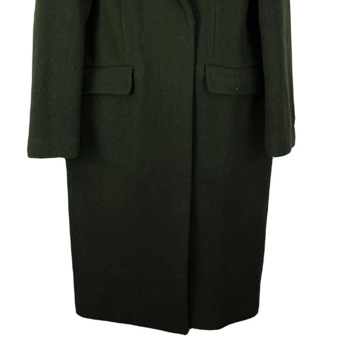 [JPN] 일본빈티지 히든 버튼 모직 롱코트 모카 M16604 상품이미지5