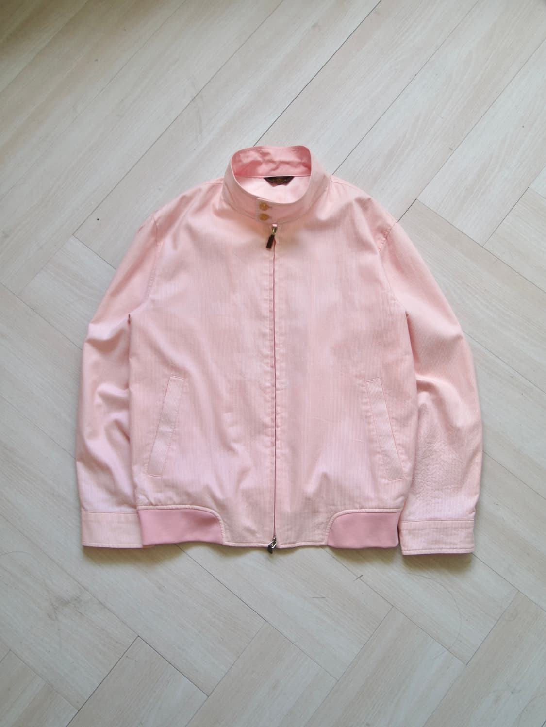 [PAUL STUART] neck button stripe blouson 상품이미지4