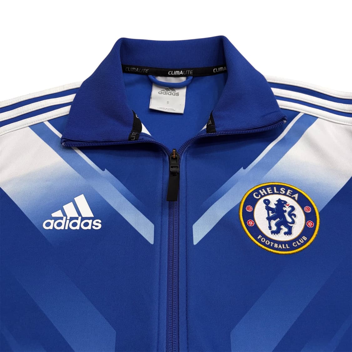 아디다스 첼시 화이트 트랙탑 축구 져지 집업 자켓 95-100 m-l 쯤 상품이미지3