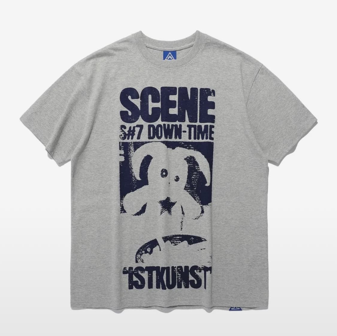 이스트쿤스트 RABBIT POSTER TEE 그레이 래빗포스터티 s 상품이미지1