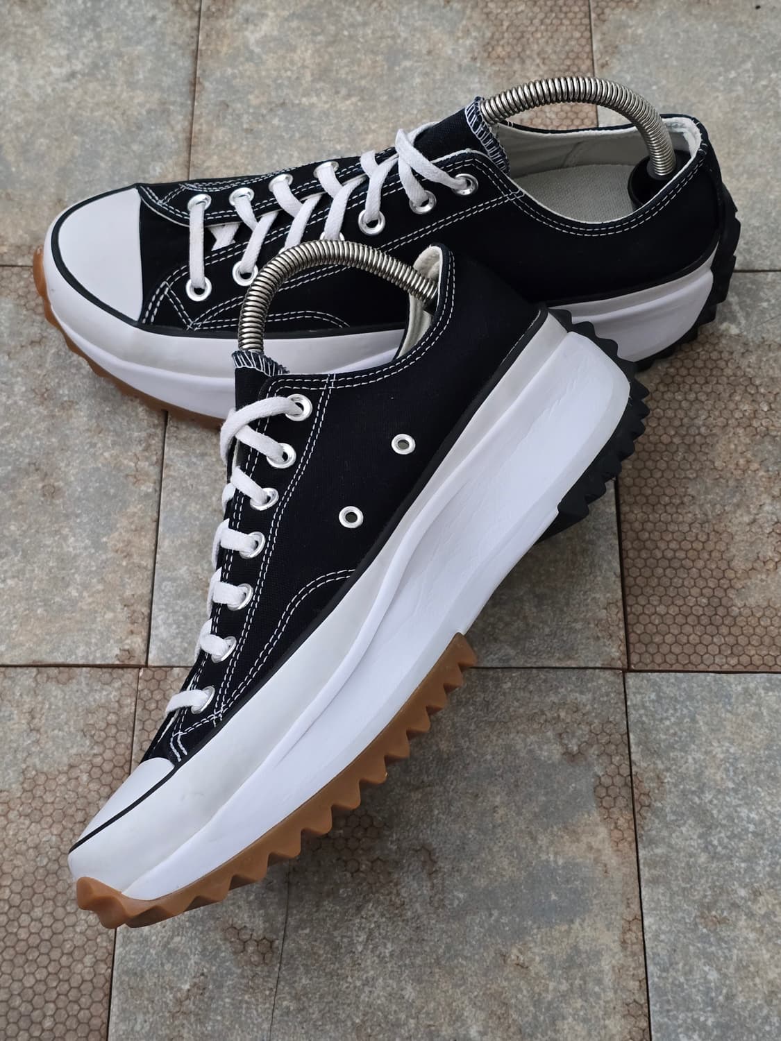 (280)컨버스 런스타 하이크 로우 검흰  상품이미지7