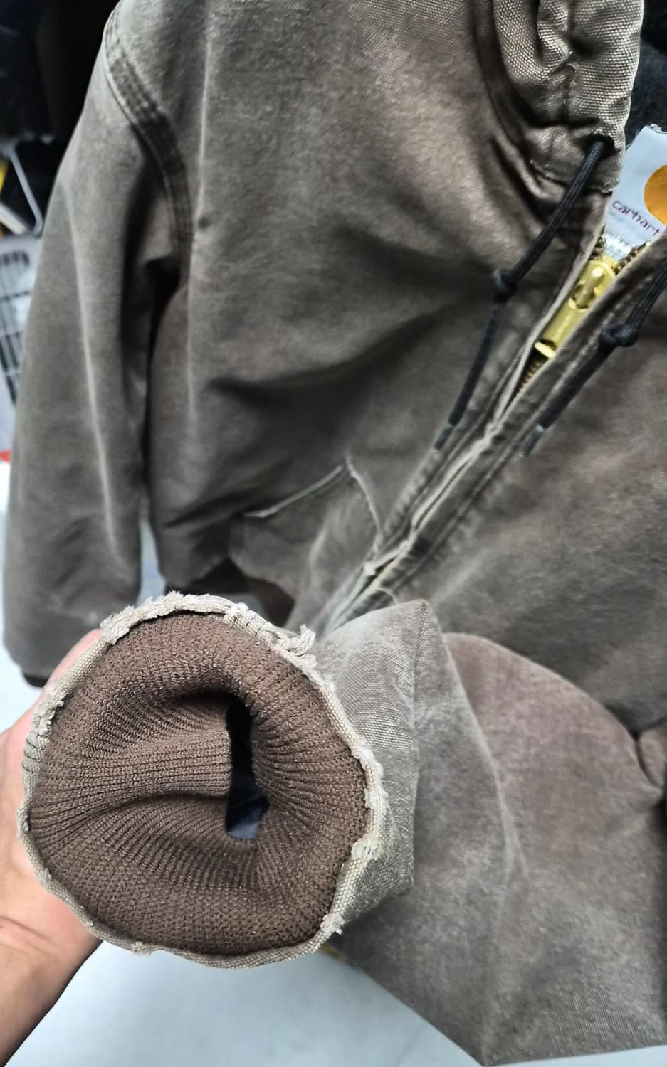 칼하트 j130 CHT 체스트넛 L.R 라지레귤러 상품이미지5