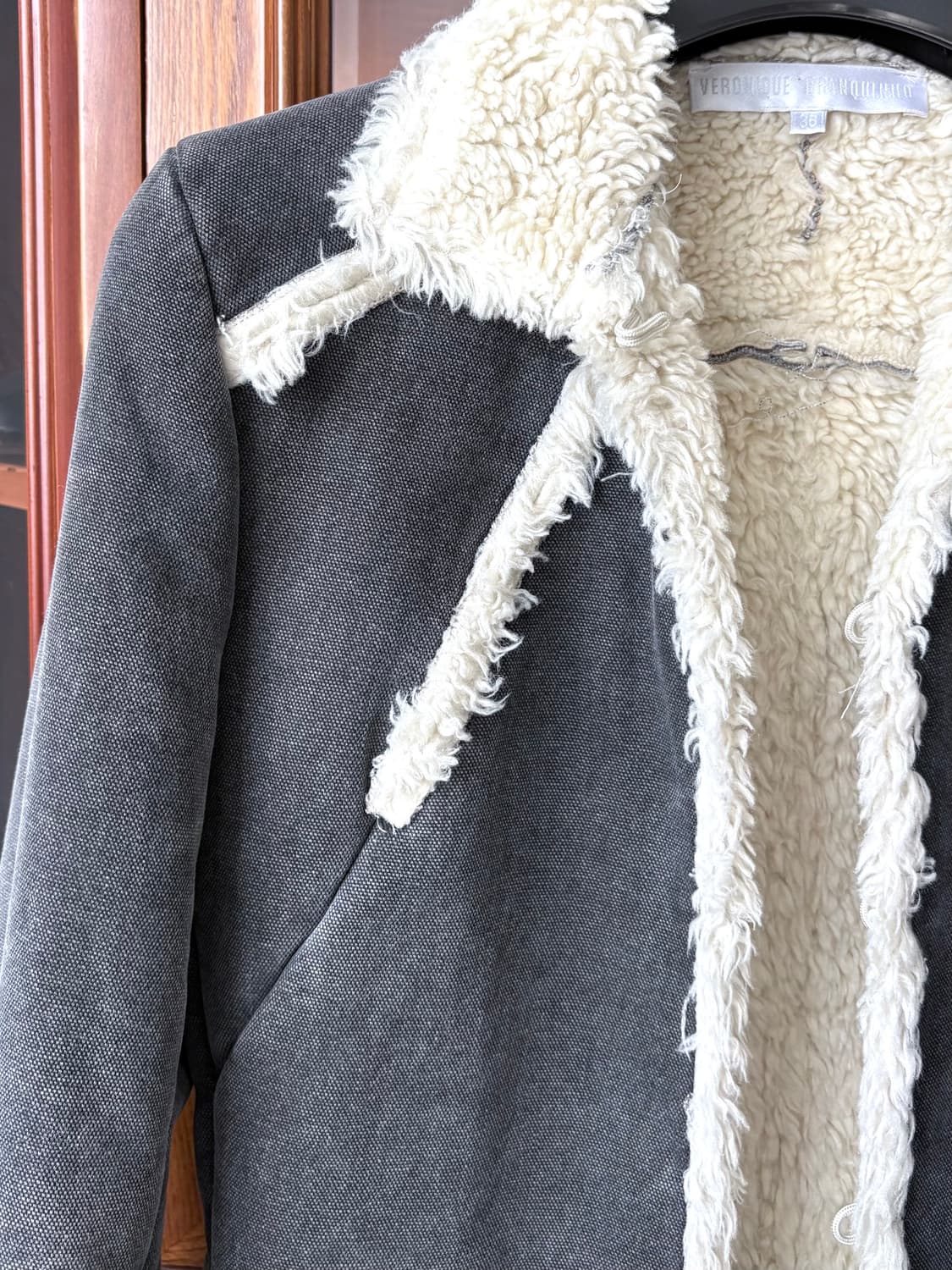 베로니크 브랑키노 워시드 코튼 퍼 자켓 상품이미지6