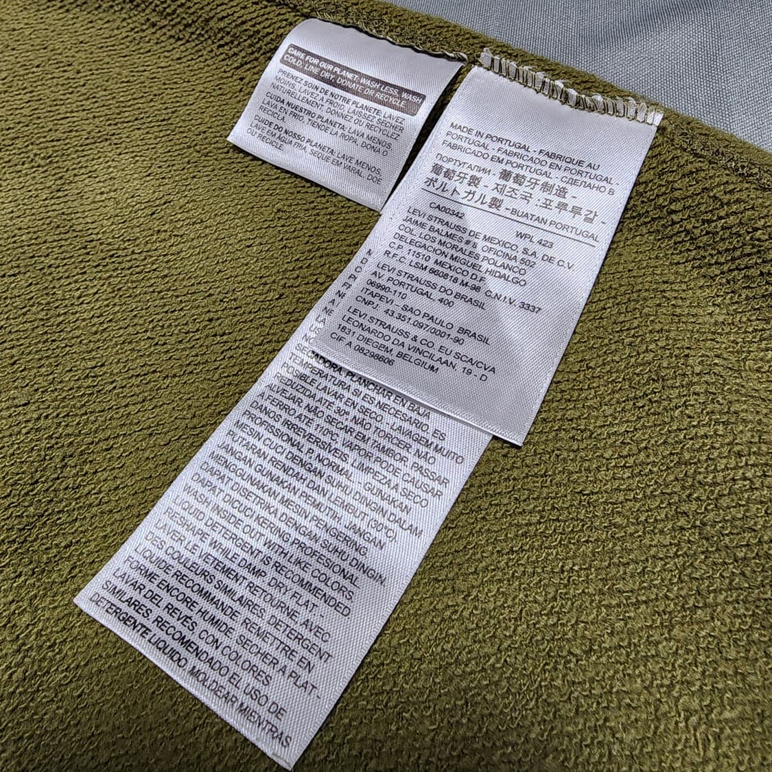 [L] 리바이스 빈티지 클로딩 / 올리브 베이 메도우 스웨트셔츠 맨투맨 상품이미지8