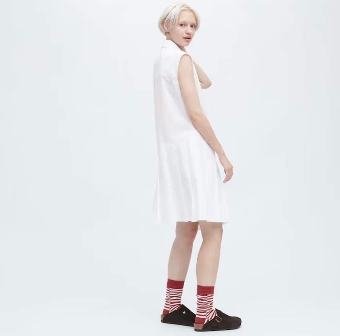 유니클로 x JW Anderson 셔츠 원피스  상품이미지4