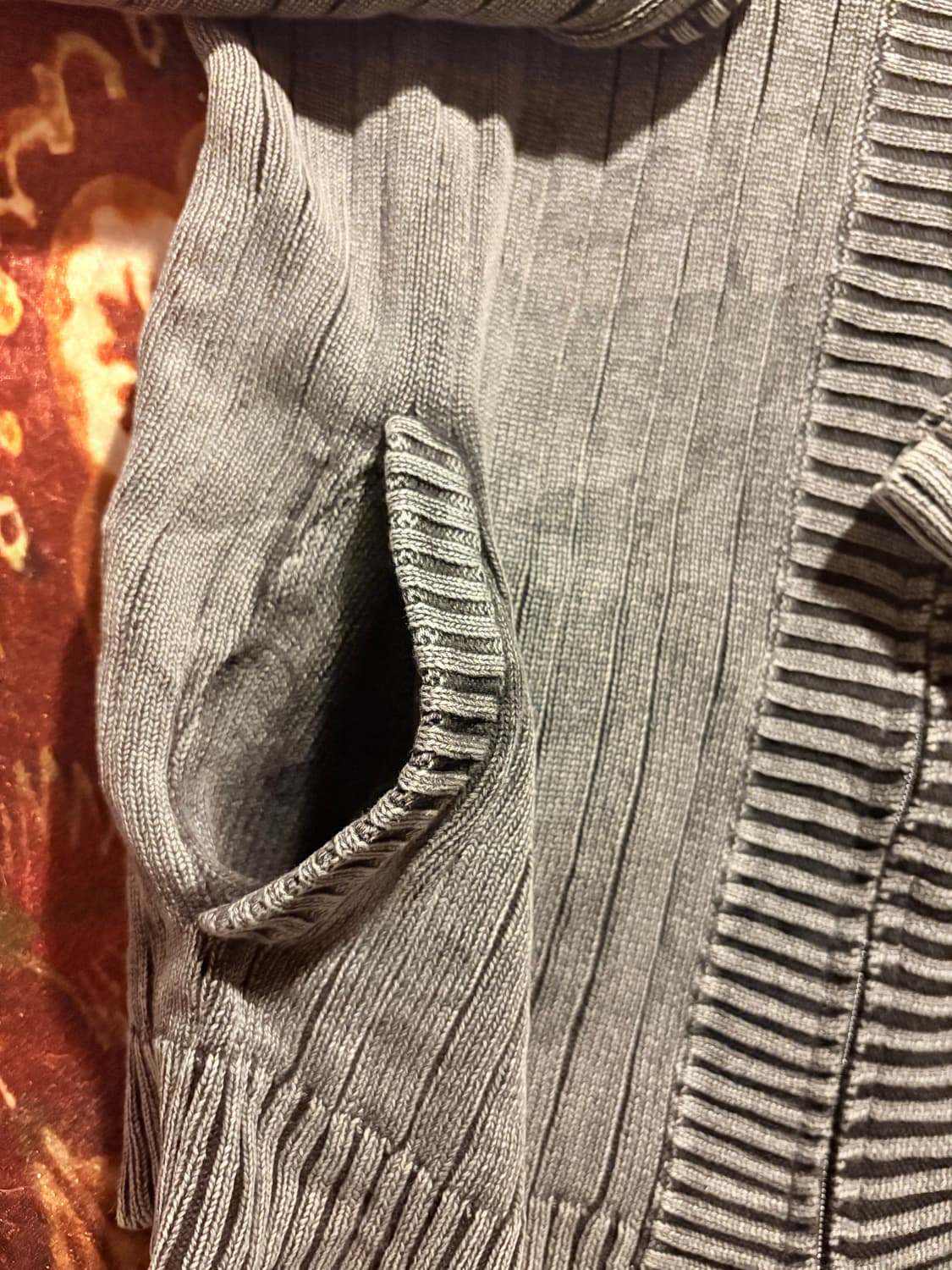 Nicole sport ribbed cardigan 상품이미지3