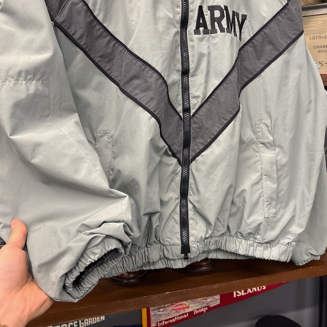 M/R 90s IPFU 1세대 US ARMY 브이스카치 바람막이 N819 상품이미지4