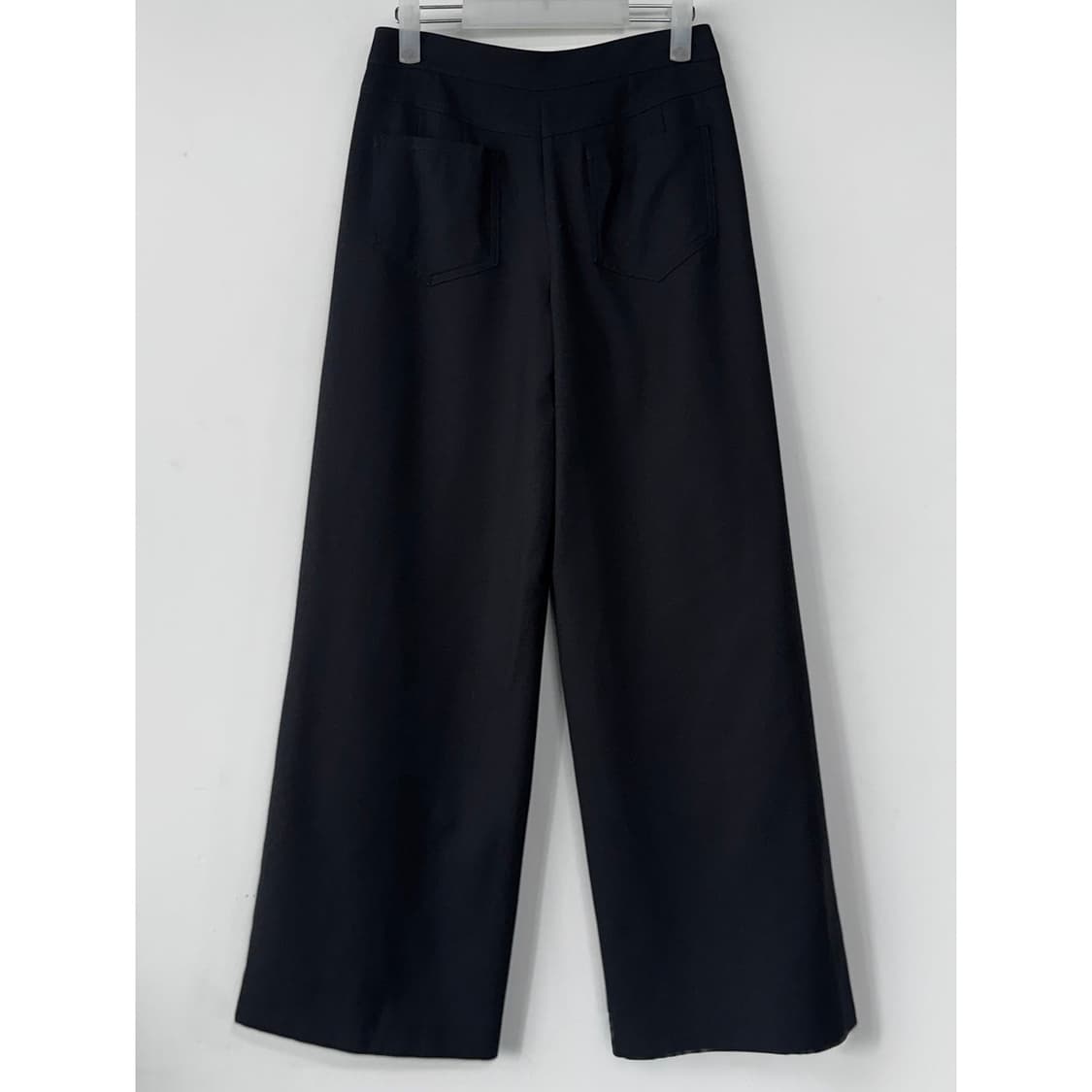 시스템 버튼 포인트 울 팬츠 상품이미지4