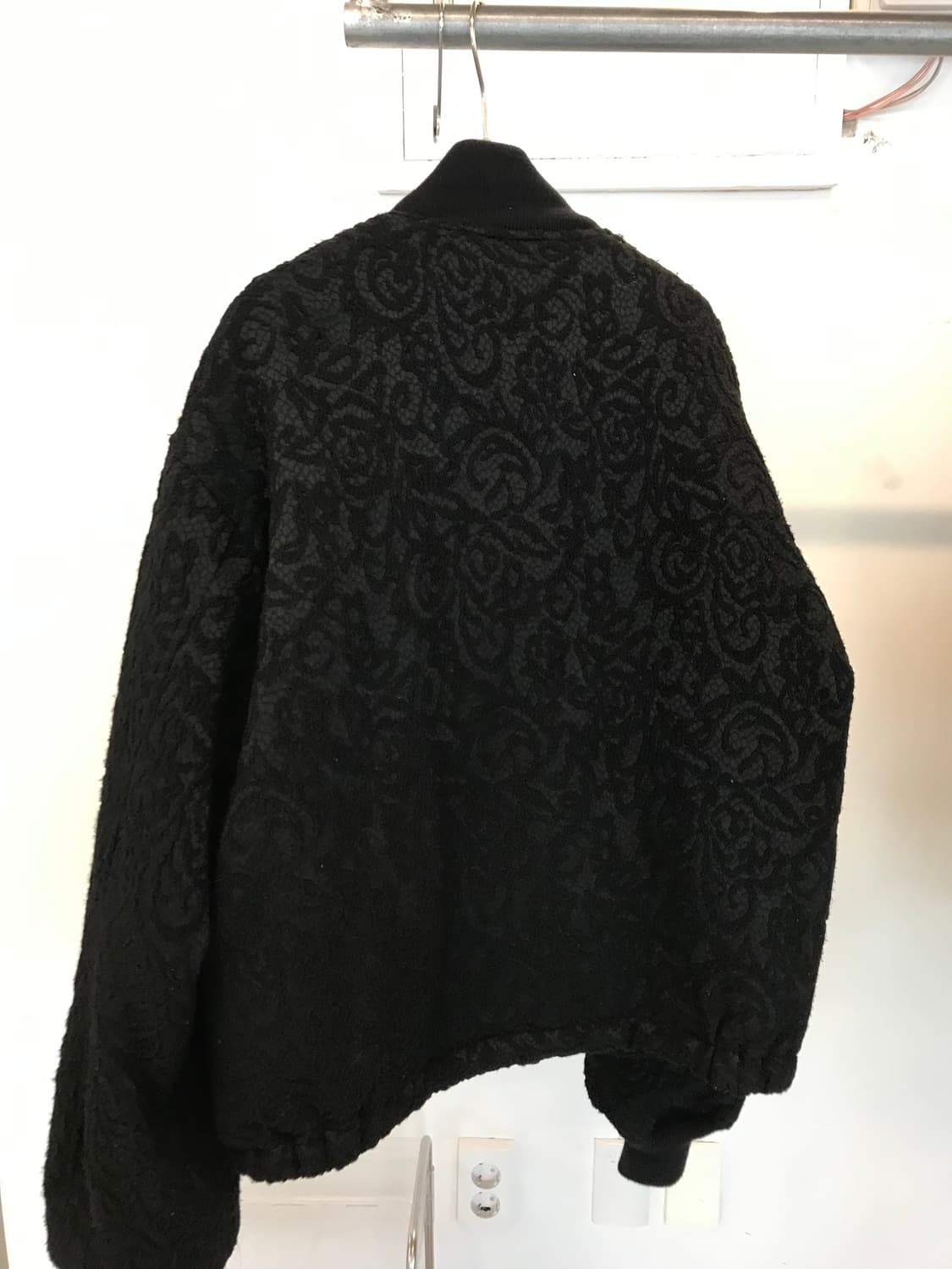 Sasquatchfabrix Jacquard Fleece Bomber 상품이미지4