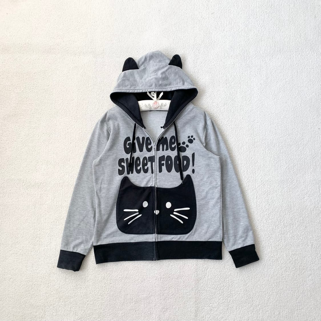 네코미미 고양이 후드집업 상품이미지1