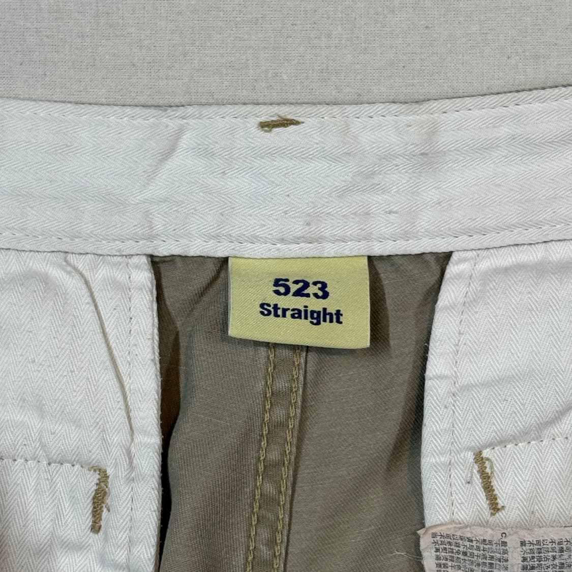 32inch) 리바이스 523 스트레이트 핏 코튼 팬츠 면바지 상품이미지7