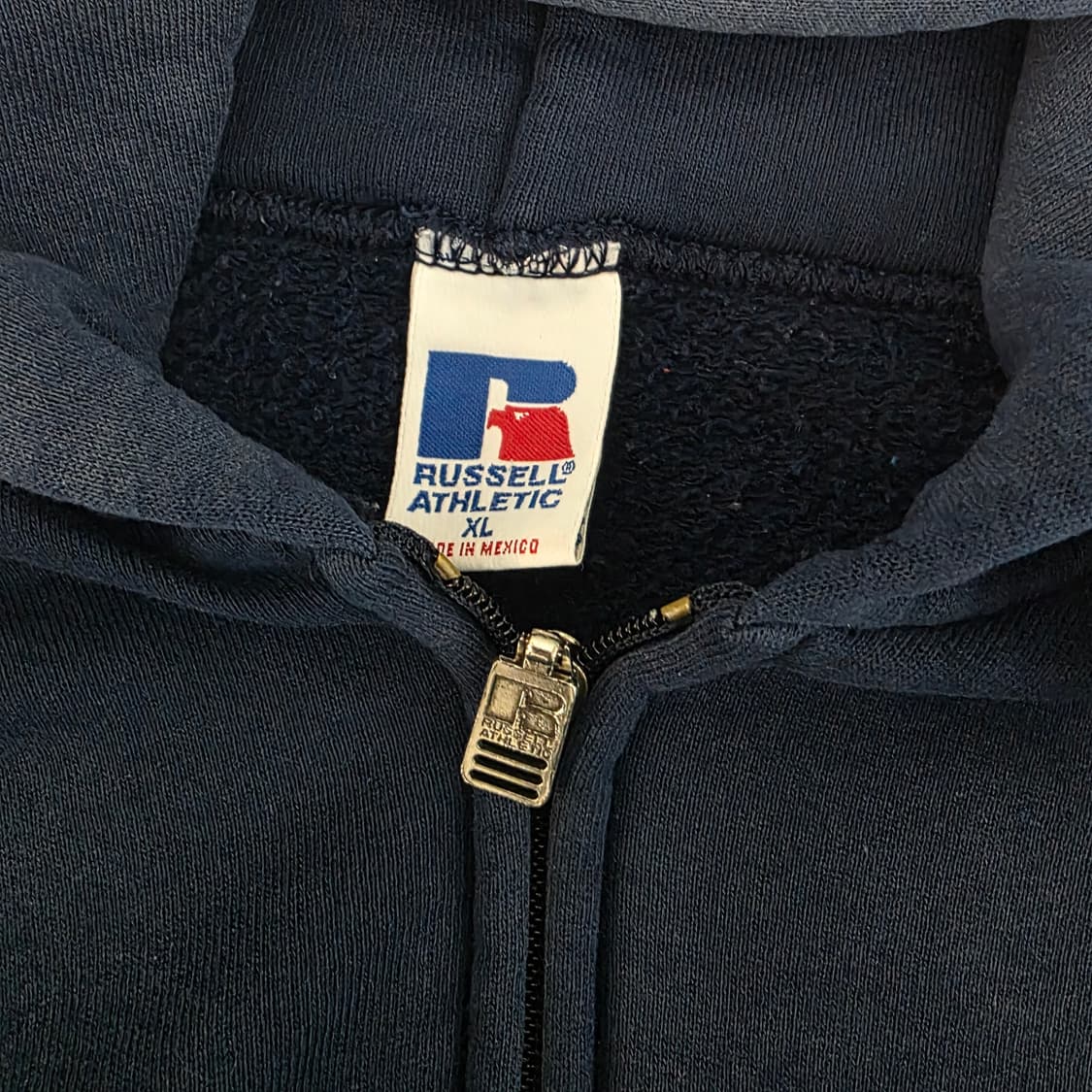 [XL] 러셀 애슬레틱 후드집업 네이비 파인 페이드 VER.24 상품이미지4