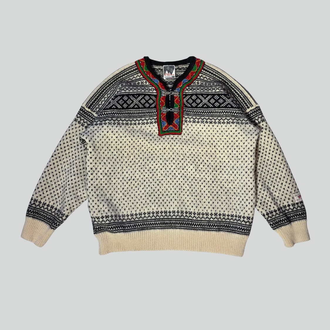 [XL]DALE OF NORWAY 은장 후크 노르딕 스웨터 상품이미지1