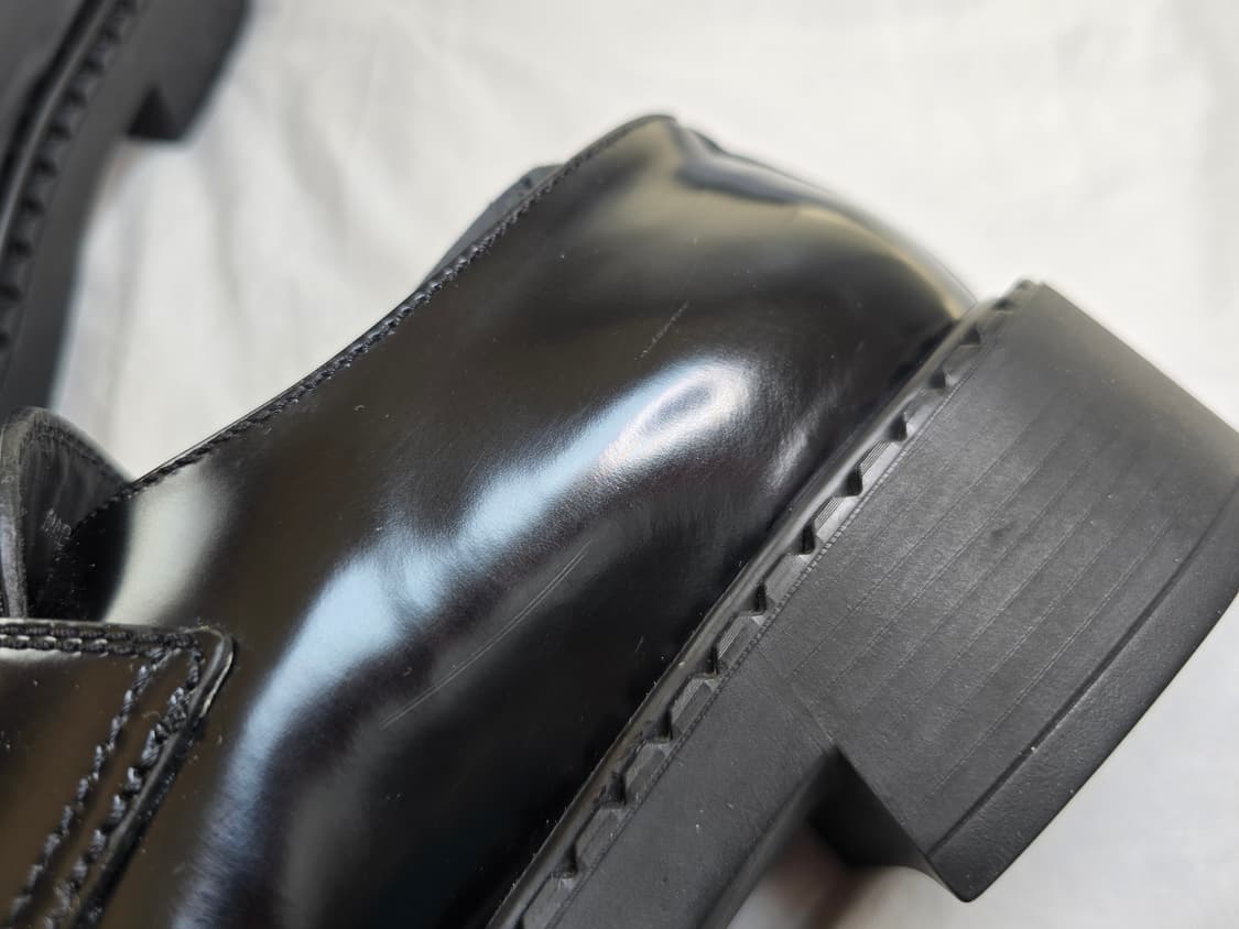 프라다 초콜릿 브러쉬드 로퍼 36.5 상품이미지10