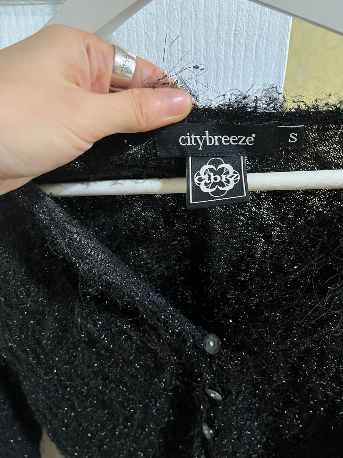 시티브리즈 샤이니 크롭 가디건 상품이미지5