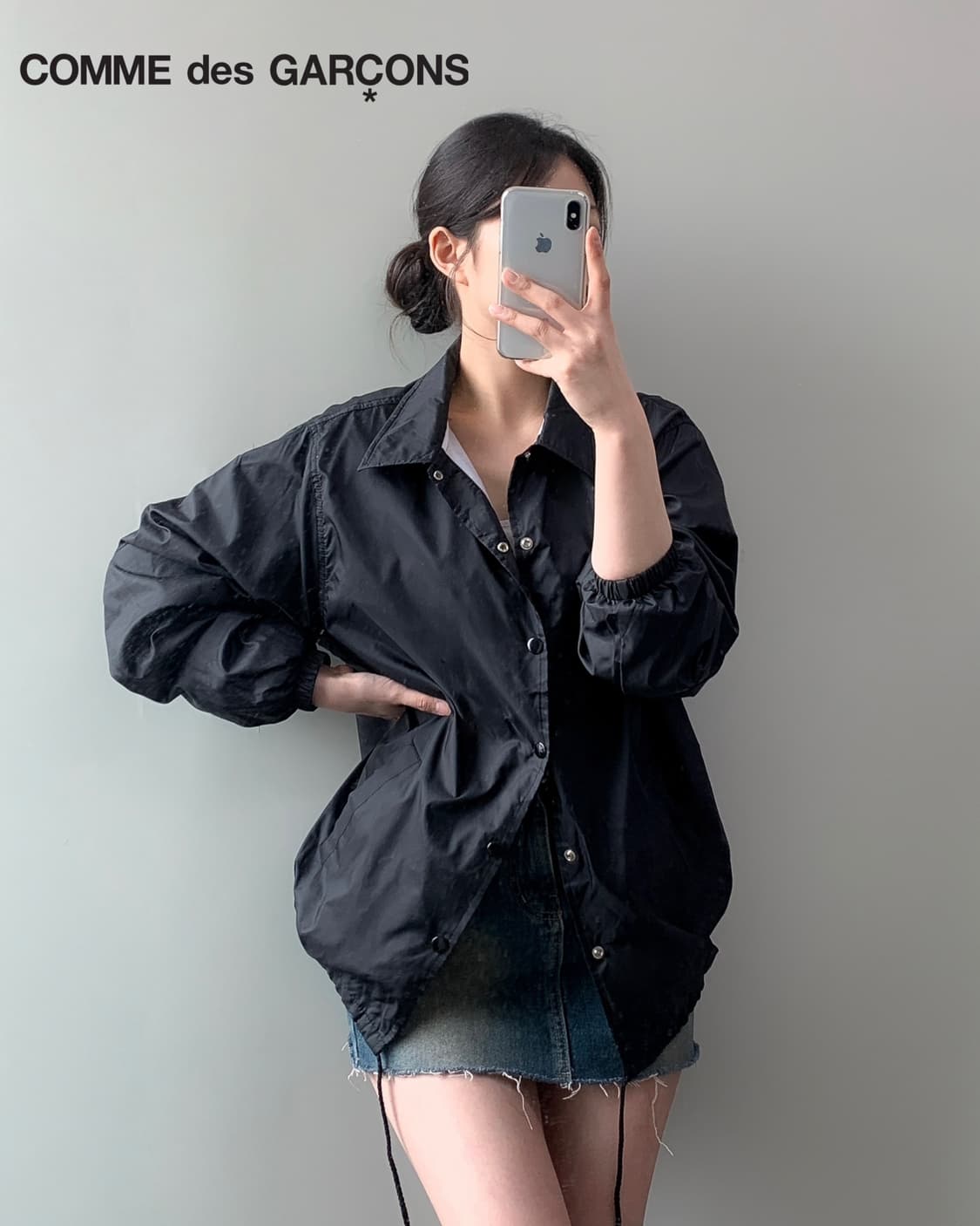 꼼데가르송 코치 자켓 상품이미지2