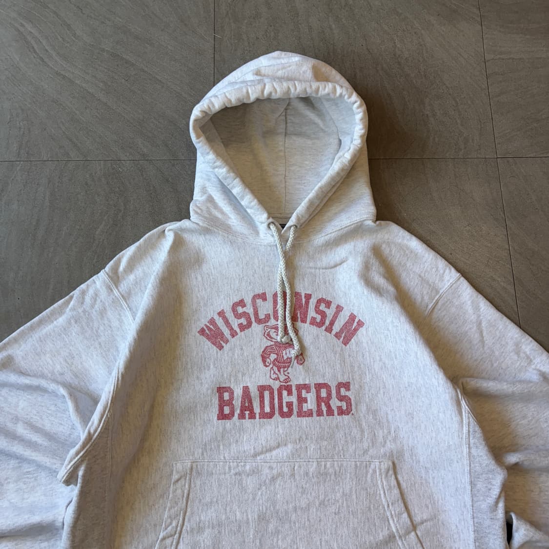 00년대 생산 챔피온 리버스위브 멜란지 후드 상품이미지3