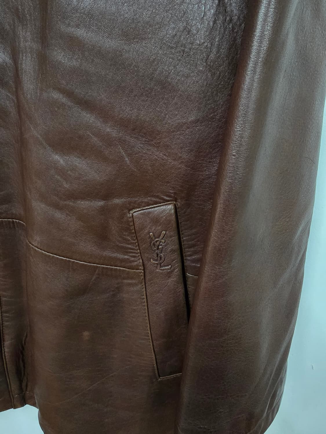 YSL 입셍로랑 양가죽 자켓 상품이미지3
