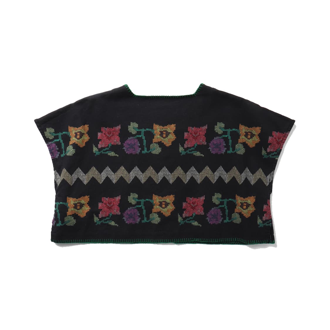 BEAMS BOY Flower Embroidered Print Shirt 상품이미지3
