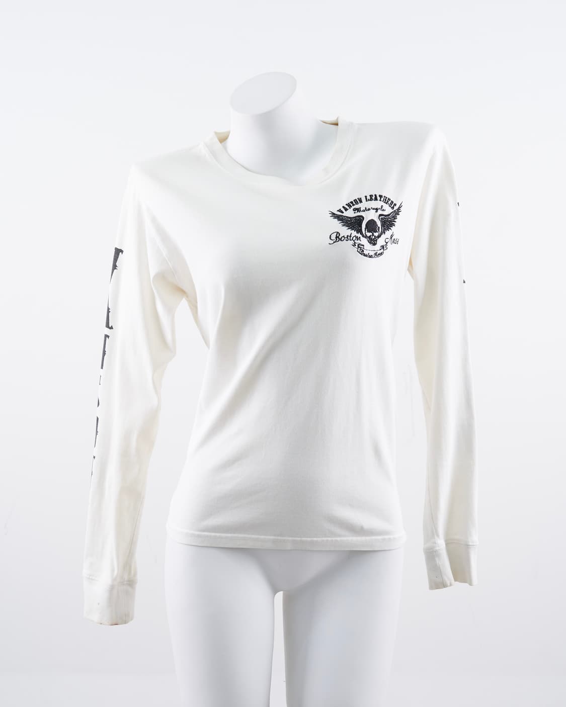 Vanson Leathers 스컬 로소 페인팅 긴팔 슬리브리스 상품이미지1